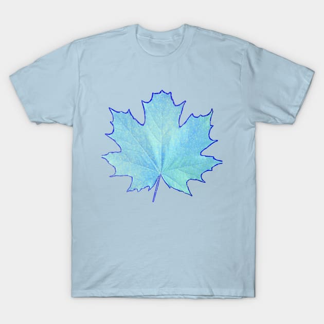 Frozen Leaf T-Shirt by Mavis